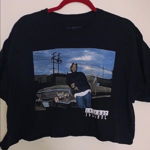 Cropped “Ice Cube” T-Shirt